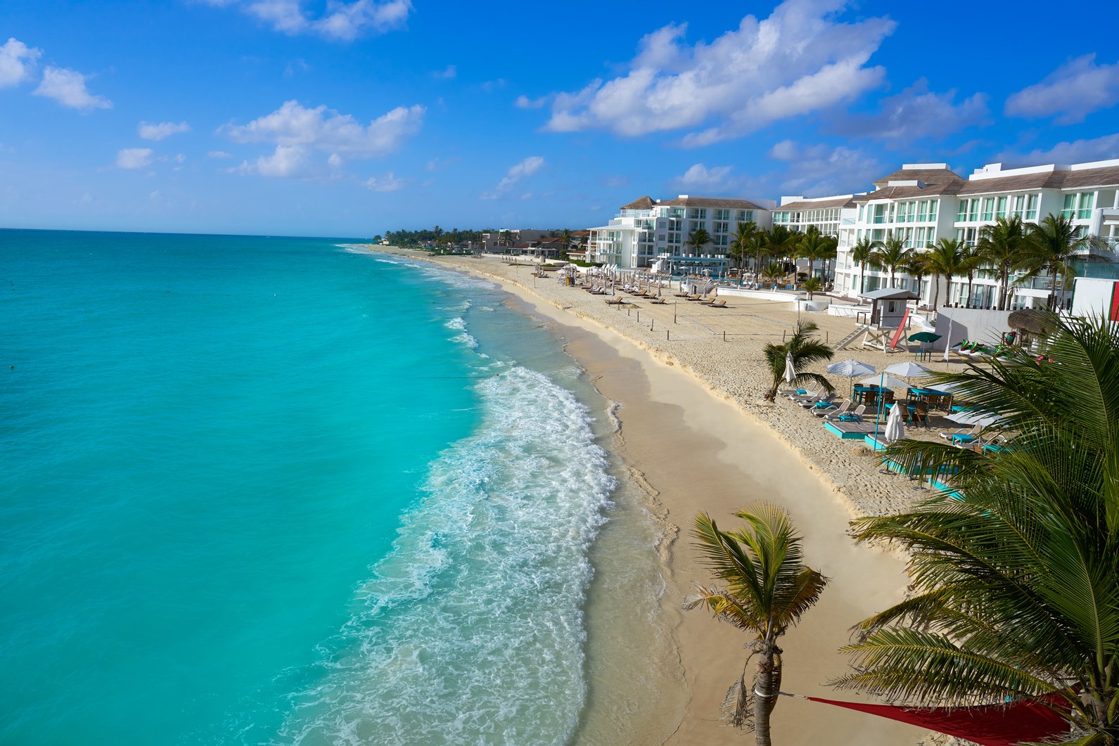 Playa Del Carmen Beach in Riviera Maya